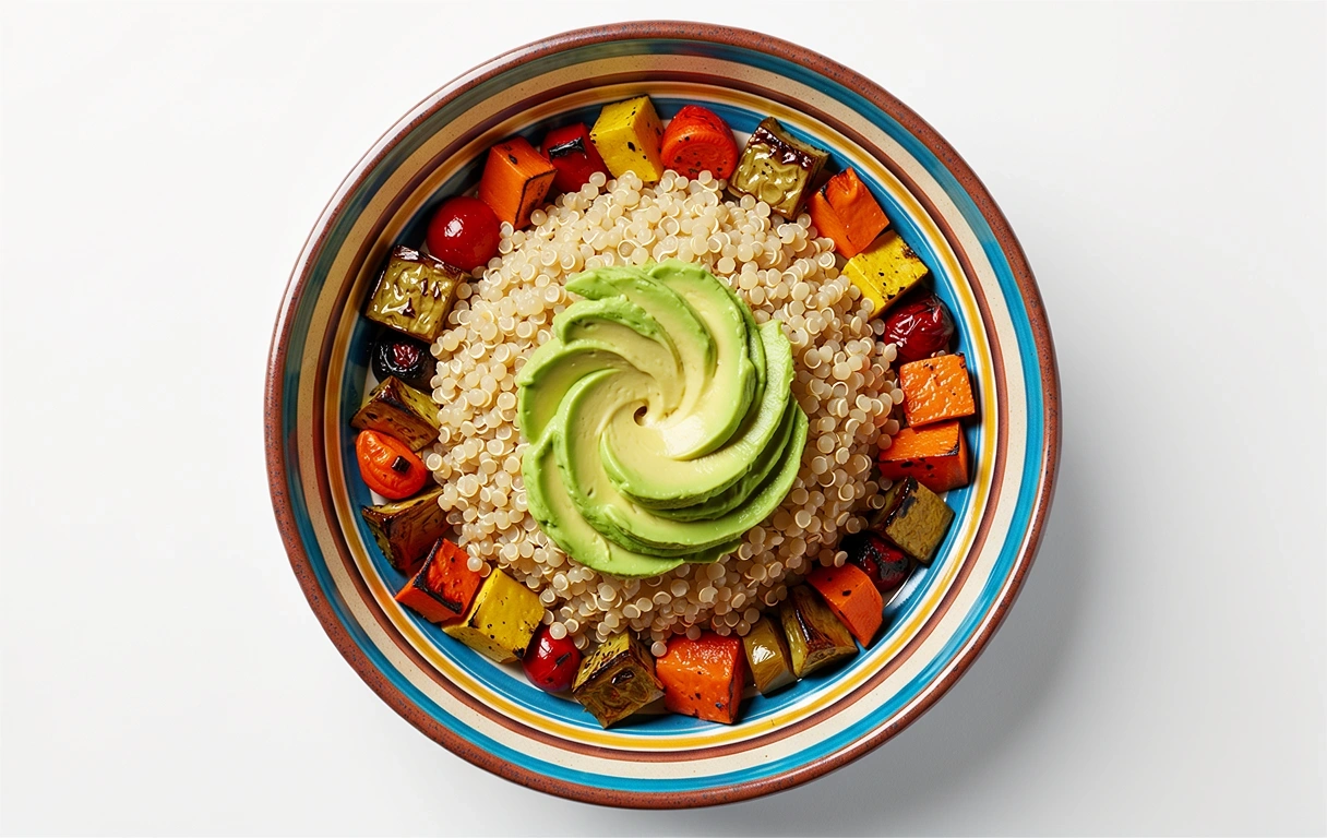 Plato mediterráneo saludable